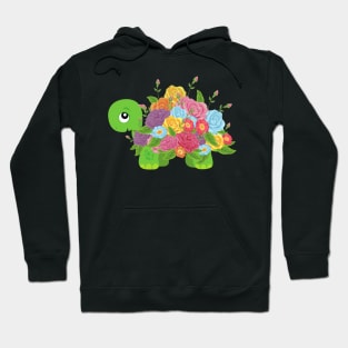 Flower turtle Hoodie